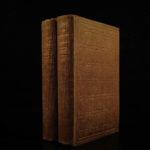 1857 1ed Life of Charlotte Bronte by Gaskell English Romance Literature 2v SET