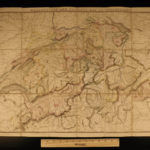 1819 SWIZTERLAND ATLAS Traveler’s Guide to Swiss Alps Voyages MAPS Ebel