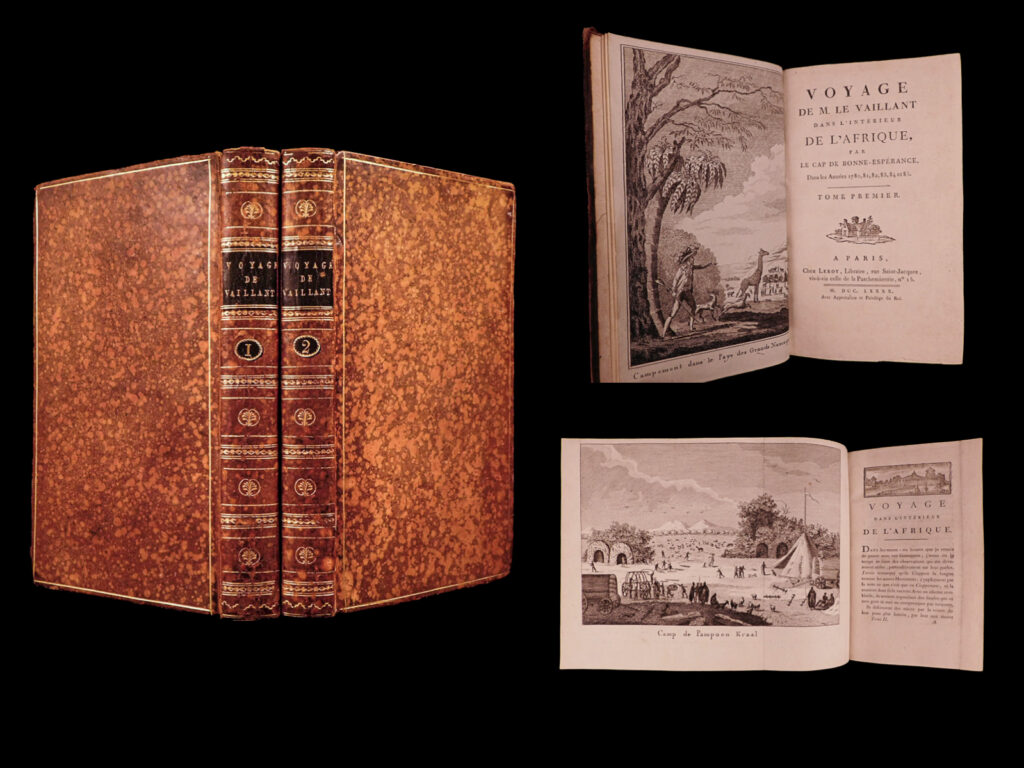 Voyage de m. Le vaillant dans l’intérieur de l’afrique : par le cap de bonne-espérance, dans les années 1780, 81, 82, 83, 84 et 85. François le vaillant.