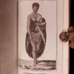 1790 1st ed Vaillant Africa Voyages Hottentot Ethnology Zoology Birds Giraffe 2v