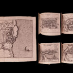 1655 Martin Zeiler Geography of Denmark Germany & Norway Topography MAPS Atlas