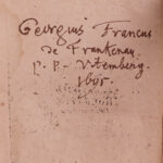 1655 Martin Zeiler Geography of Denmark Germany & Norway Topography MAPS Atlas