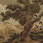 1841 1ed Foreign Field Sports Color Illustrated Hunting Fishing WHALING Howitt