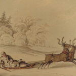 1841 1ed Foreign Field Sports Color Illustrated Hunting Fishing WHALING Howitt
