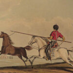 1841 1ed Foreign Field Sports Color Illustrated Hunting Fishing WHALING Howitt