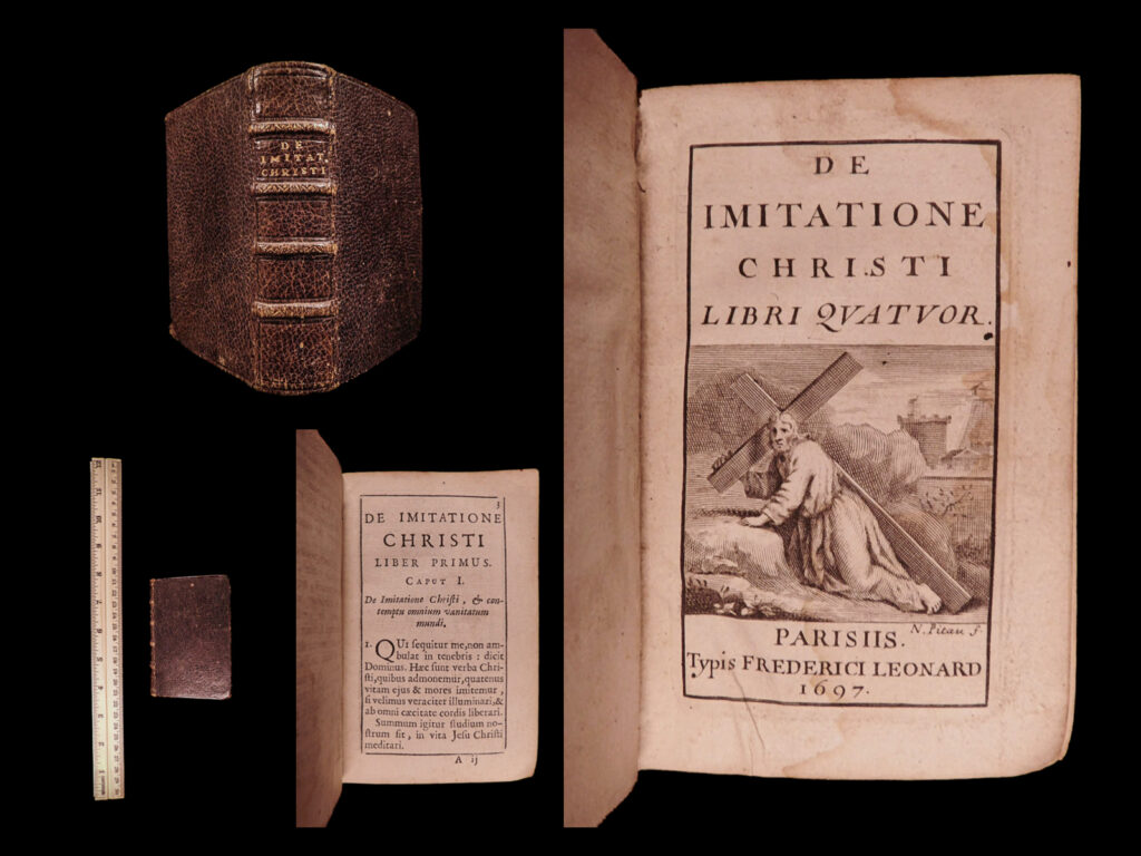 De imitatione christi, libri qvatvor. Thomas a kempis.
