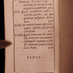 1697 1ed MINIATURE Imitation Christ Thomas a Kempis De Imitation Christi RARE