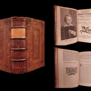 ani Erythraei Pinacotheca imaginum illustrium doctrinae vel ingenii laude virorum : qui auctore superstite diem suum obierunt. Gian Vittorio [pseud. Janus Nicius Erythraeus] Rossi.