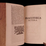 1712 Famous Biographies Galileo AldusRossi Pinacotheca Imaginum Torquato Tasso