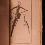 1788 1ed RARE Marolles Chasse au Fusil RIFLE Hunting Crossbows Guns Illustrated
