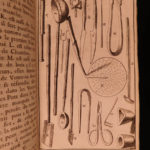1697 1ed Art of GLASS & Glassware Blancourt Alchemy Philosopher’s Stone Mirrors