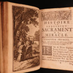 1720 1ed Brussels Massacre Belgium Sacrament of Miracle Judaica Jews