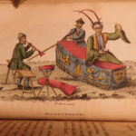 1812 1ed Breton CHINA Color Illustrated Asia Tartary Chinese Costumes Clothing