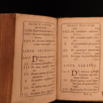 1697 1ed MINIATURE Imitation Christ Thomas a Kempis De Imitation Christi RARE