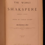 1870 ENORMOUS Shakespeare Illustrated Theatre Plays 2v Charles Knight Imperial