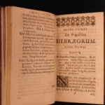 1696 Hebrew Republic Judaism Judaica Republican Government Semitism Cunaeus