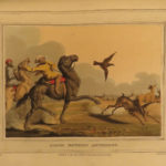 1841 1ed Foreign Field Sports Color Illustrated Hunting Fishing WHALING Howitt