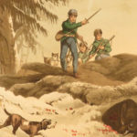 1841 1ed Foreign Field Sports Color Illustrated Hunting Fishing WHALING Howitt