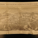 1857 Sebastopol Russian War CRIMEA Color MAP Battle Scene Military Irish Russell