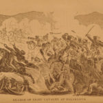 1857 Sebastopol Russian War CRIMEA Color MAP Battle Scene Military Irish Russell
