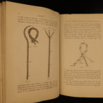1887 ARCHERY Theory & Practice England ROBIN HOOD Techniques Weapons Bow & Arrow