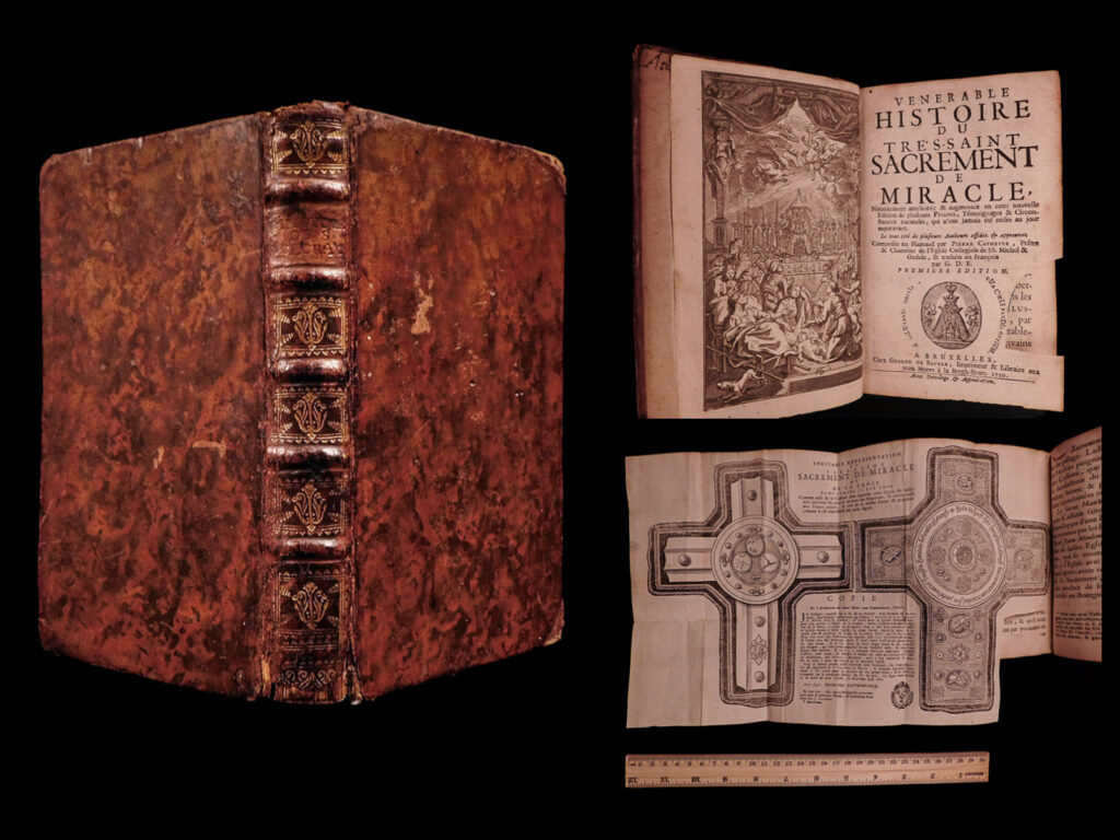 Venerable histoire du trés-saint sacrement de miracle : notablement ameliorée & augmantée en cette nouvelle edition de plusieurs preuves, témoignages & circonstances curieuses … : le tout tiré de plusieurs autheurs. Petrus de cafmeyer.
