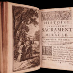 1720 1ed Brussels Massacre Belgium Sacrament of Miracle Judaica Jews