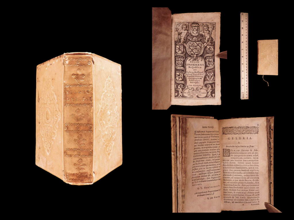 Belgii confederati respublica : sev gelriae holland, zeland, traject, fris, transisal, groning, chorographica politicaque descriptio. Joannes de laet.