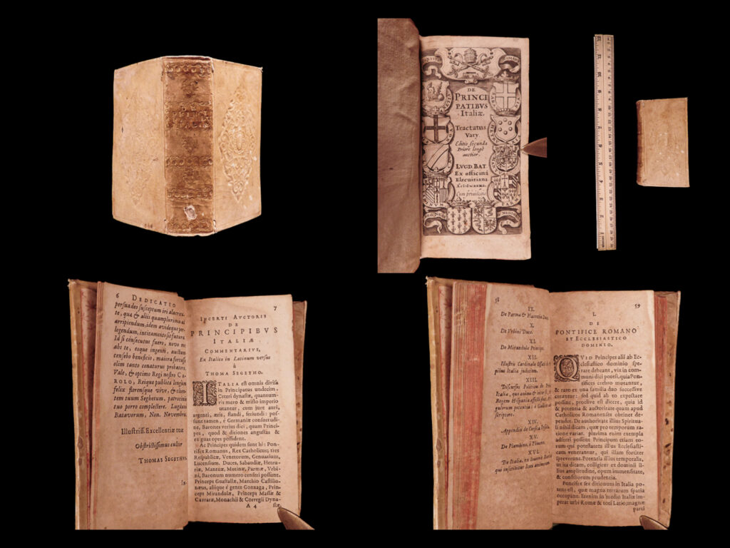 De principatibus italiae. Tractatus vary. Joannes de laet.