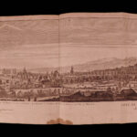 1730 History Geneva Switzerland 1ed Illustrated Swiss City Views Coins 2v Spon