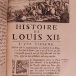 1688 1st ed History of Louis XII King of France Naples Italian WARS Varillas 3v