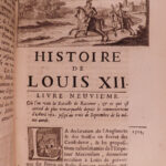 1688 1st ed History of Louis XII King of France Naples Italian WARS Varillas 3v