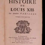 1688 1st ed History of Louis XII King of France Naples Italian WARS Varillas 3v