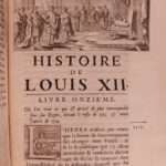 1688 1st ed History of Louis XII King of France Naples Italian WARS Varillas 3v