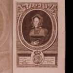 1689 English Reformation Burnet Henry VIII Elizabeth I Portraits RARE Latin ed