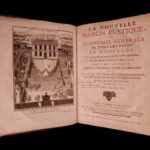 1749 Liger Rustic House Bees Beekeeping Hunting Wine Cuisine Maison Rustique 2v
