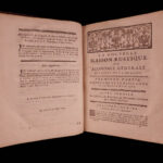 1749 Liger Rustic House Bees Beekeeping Hunting Wine Cuisine Maison Rustique 2v