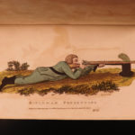 1806 Ezekiel Baker RIFLE Guns Practice & Observations Shooting Color Illustrated