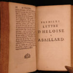 1697 Abelard & Heloise Forbidden Love Amorous Philosopher Medieval French Lit