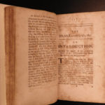 1697 IRISH Jacobite Charles Leslie Snake in Grass Quaker Church Ireland AMERICA