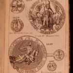 1730 1ed History Geneva Switzerland Illustrated Swiss City Views Coins 2v Spon