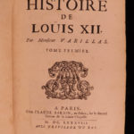 1688 1st ed History of Louis XII King of France Naples Italian WARS Varillas 3v