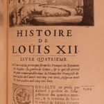 1688 1st ed History of Louis XII King of France Naples Italian WARS Varillas 3v