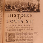 1688 1st ed History of Louis XII King of France Naples Italian WARS Varillas 3v