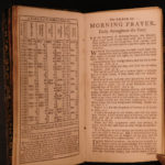 1743 1st Bentham ed Book of Common Prayer Psalms Church of England Liturgy Bible