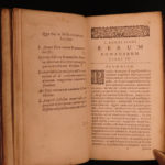 1657 Lucius Florus History of Ancient Rome + Ampelius Liber Memorialis Salmasius