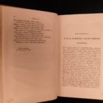 1822 Works of Propertius Elegiac Poetry Epic Roman Mythology Latin Poems Delphini