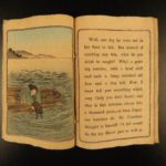 1886 1ed Japanese Fairy Tales Urashima the Fisher Boy Color Illustrated Tokyo