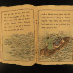 1886 1ed Japanese Fairy Tales Urashima the Fisher Boy Color Illustrated Tokyo