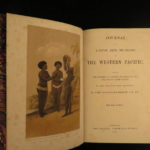 1853 1st ed Erskine Journal of Cruise Pacific Islands Tonga Fiji Polynesia MAP